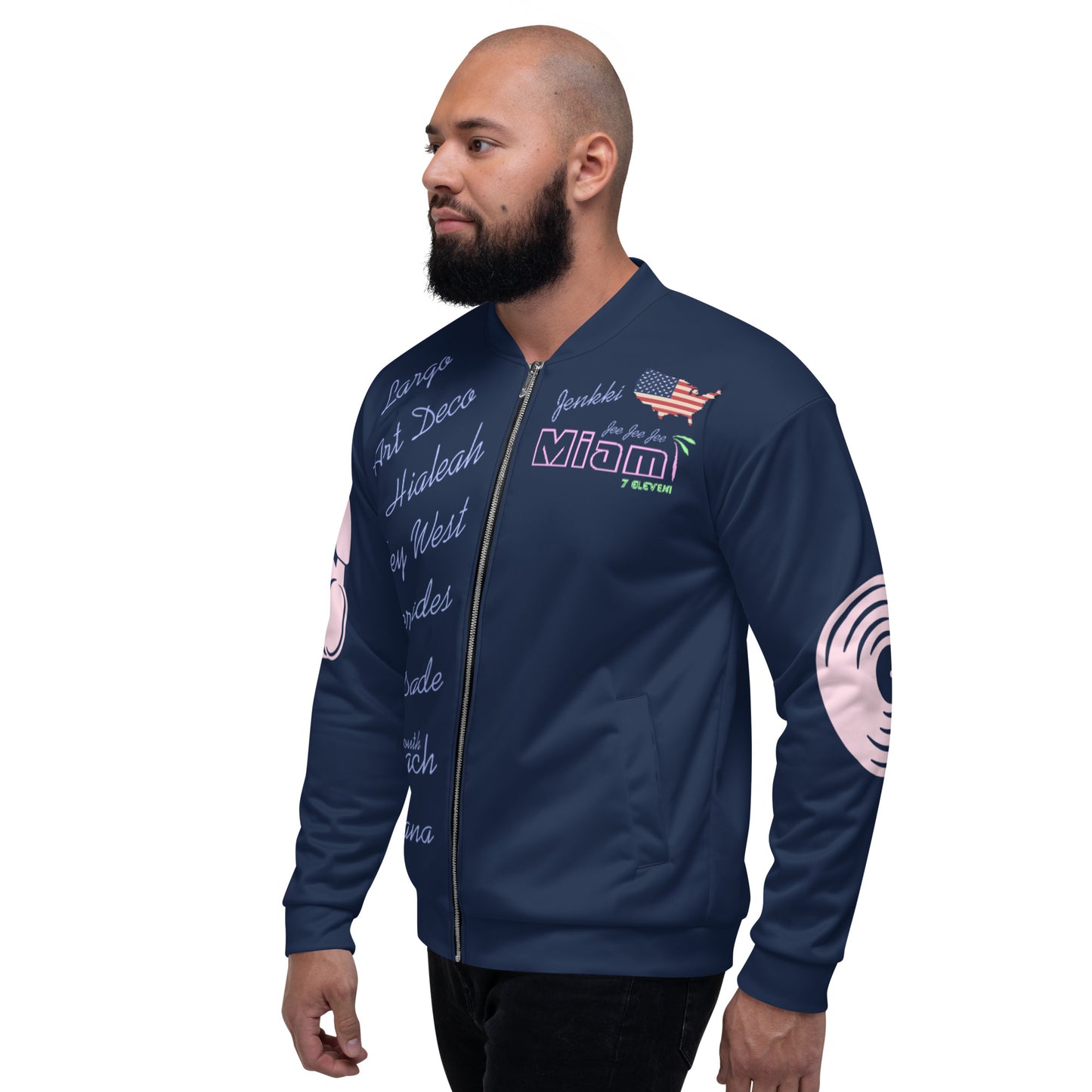 Miami Collection -Bomber Takki (Unisex)