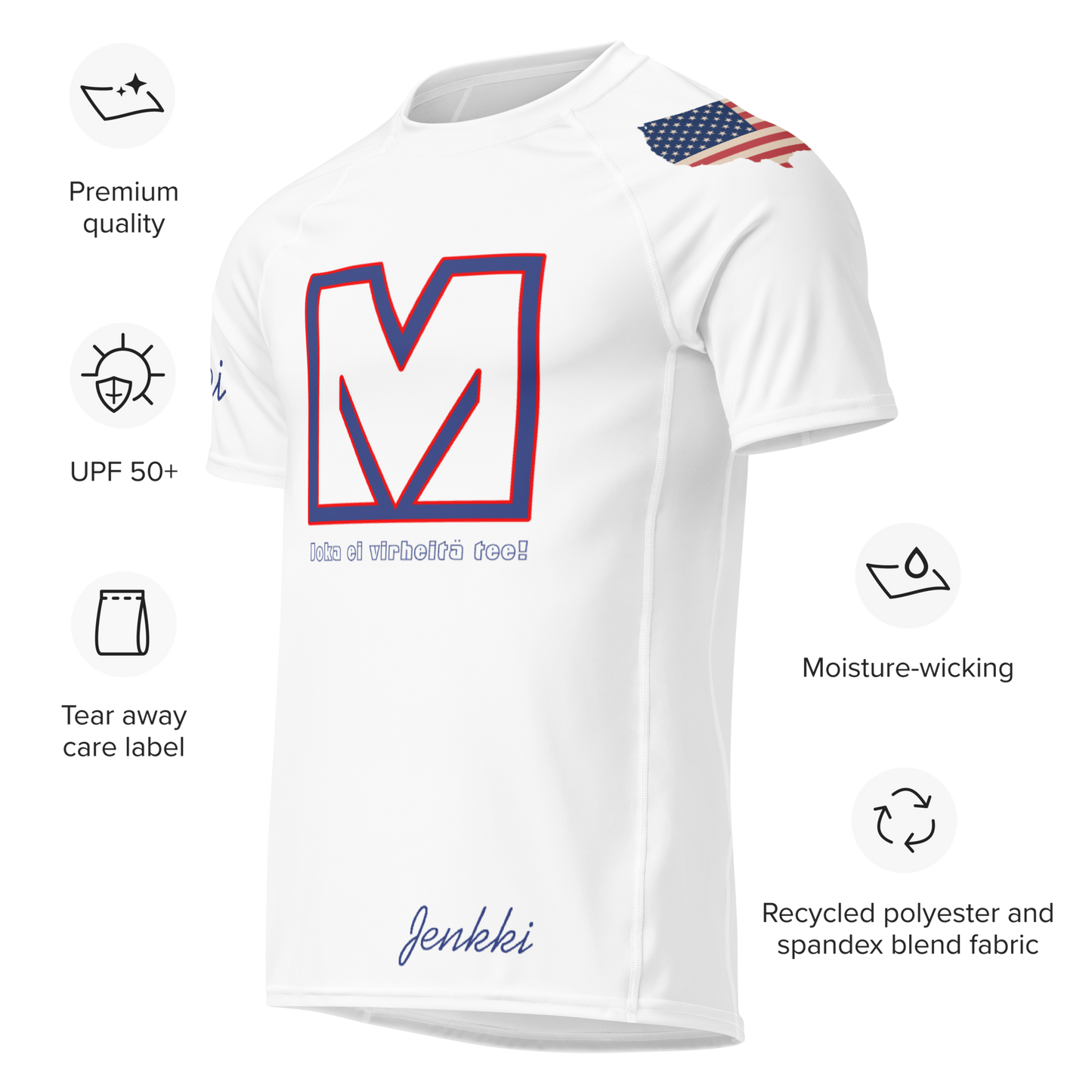 Makke On Mies T-paita