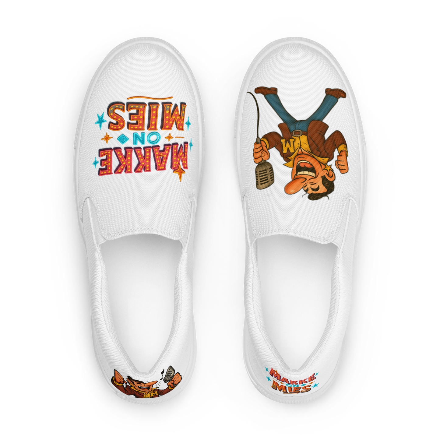 Makke On Mies -kanvaskengät