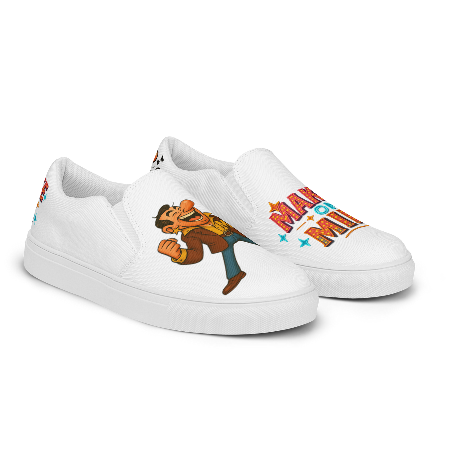 Makke On Mies -kanvaskengät