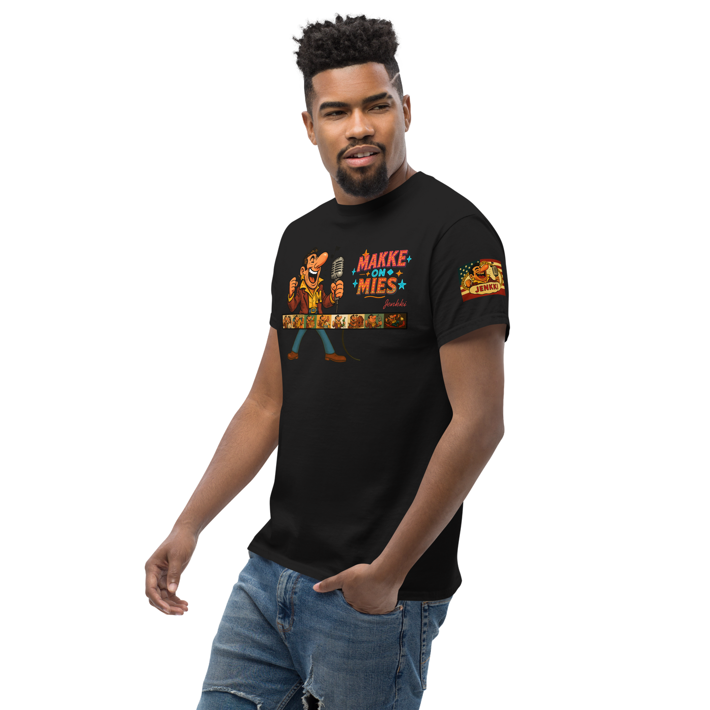 Makke On Mies -T-Paita