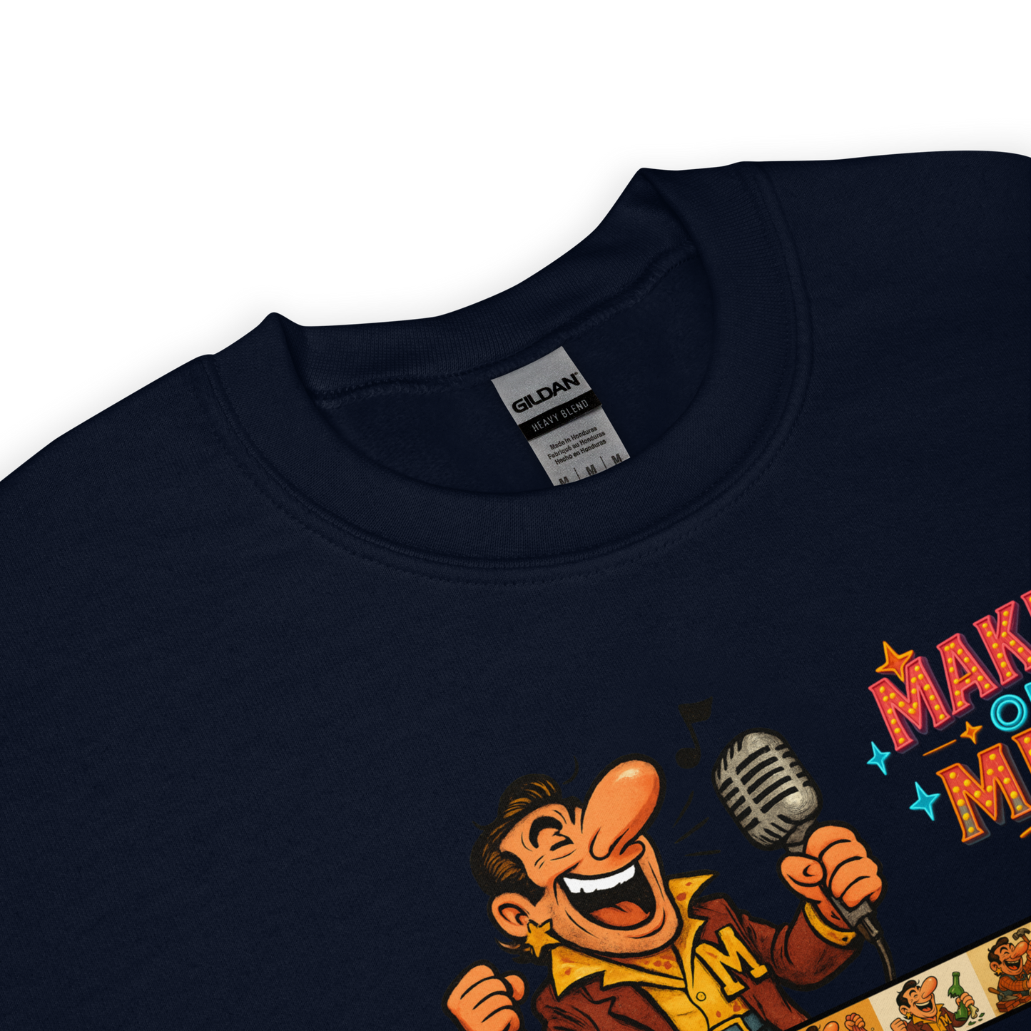 Makke On Mies -collegepaita