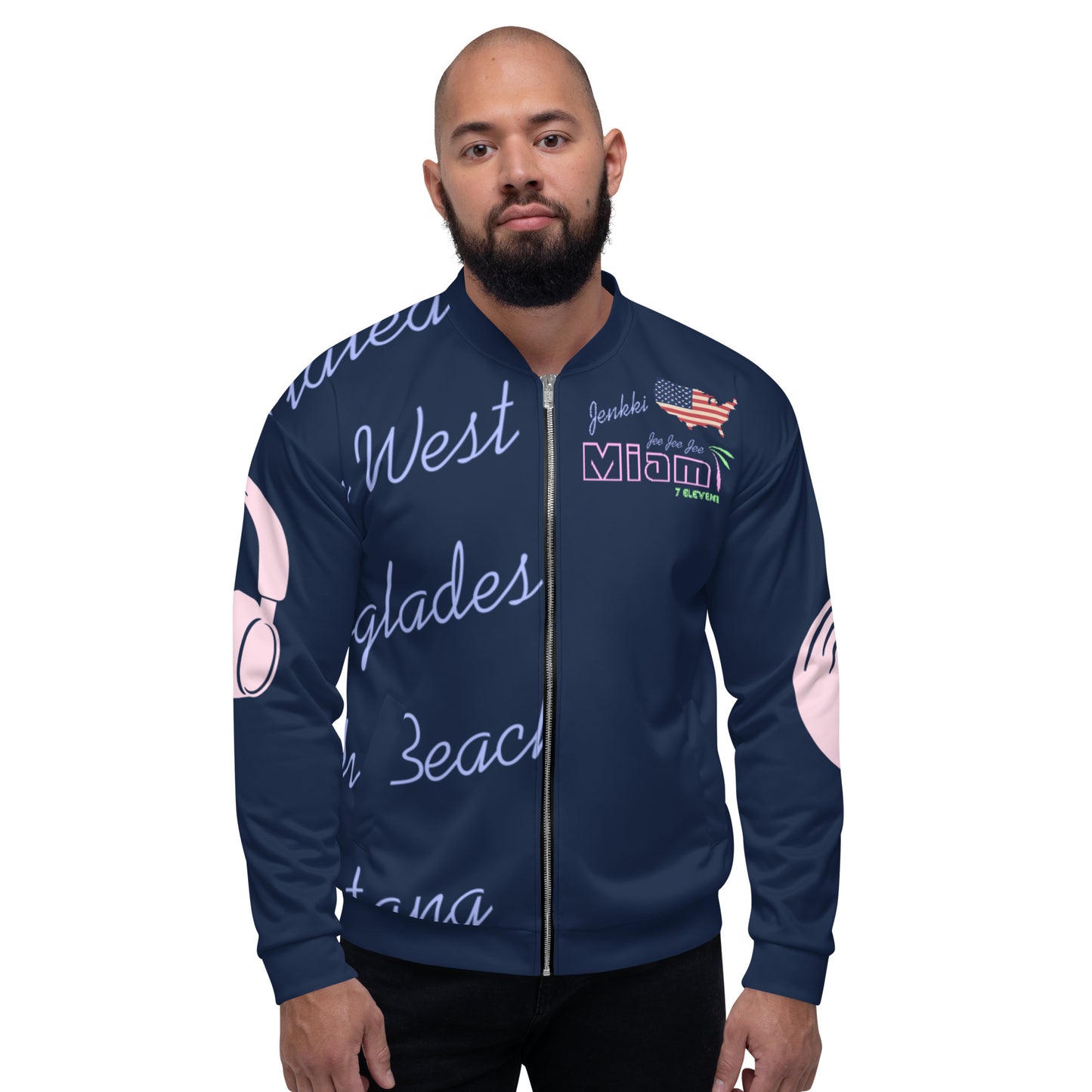 Miami Collection -Bomber Takki (Unisex)