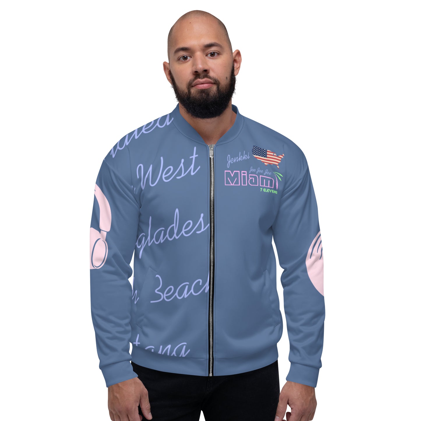 Miami Collection -Bomber Takki (Unisex)
