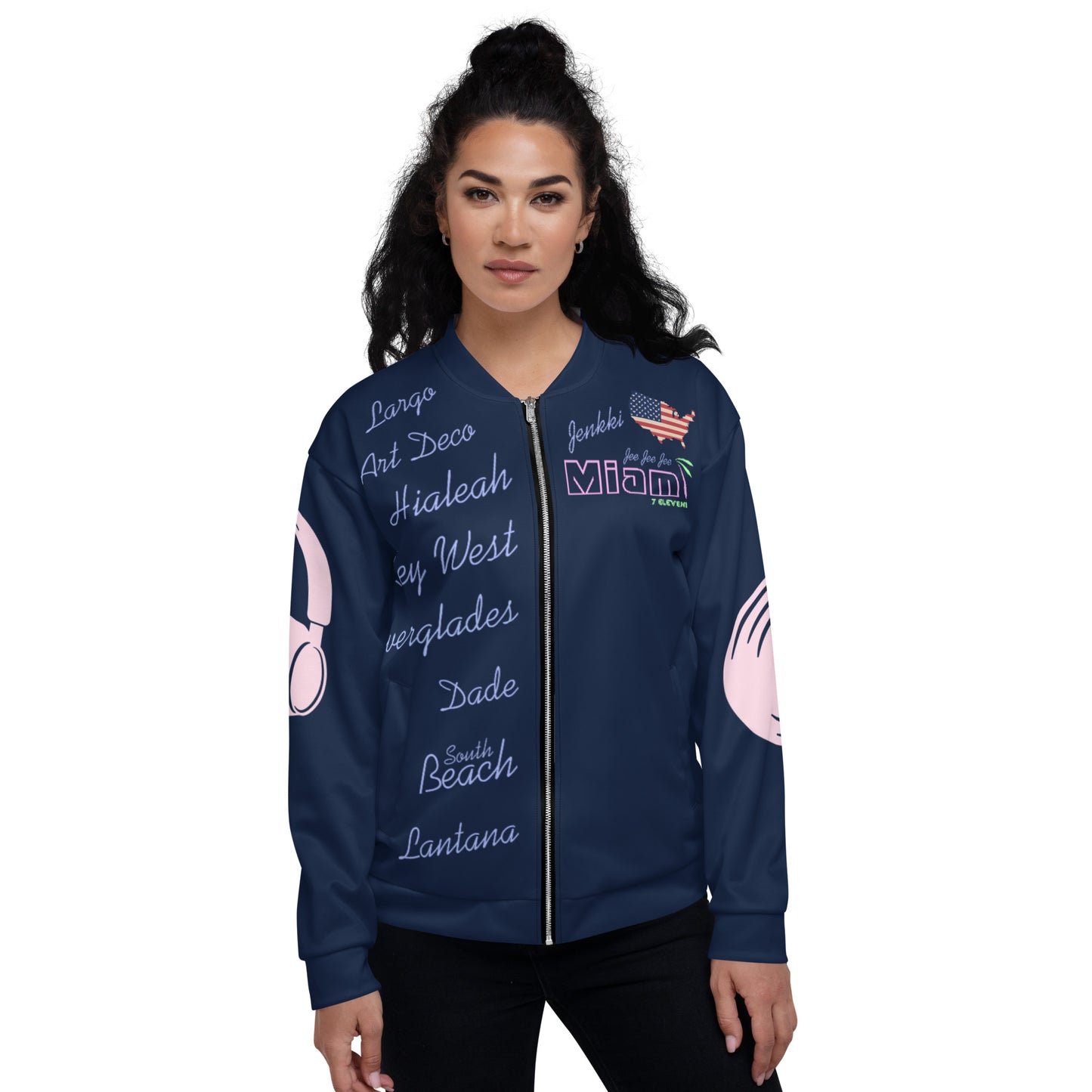Miami Collection -Bomber Takki (Unisex)
