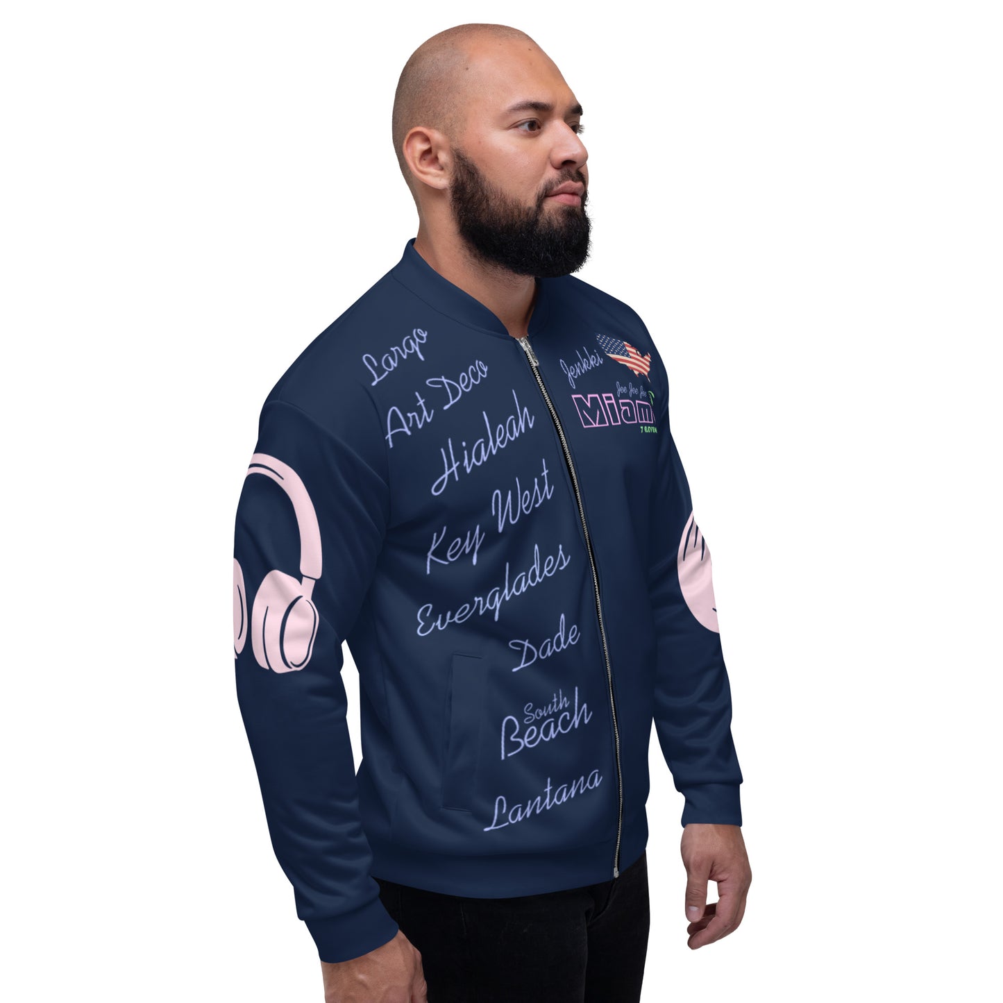 Miami Collection -Bomber Takki (Unisex)