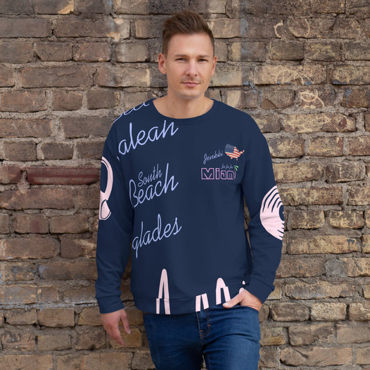 Miami Collection -Pitkähihainen Paita (Unisex)