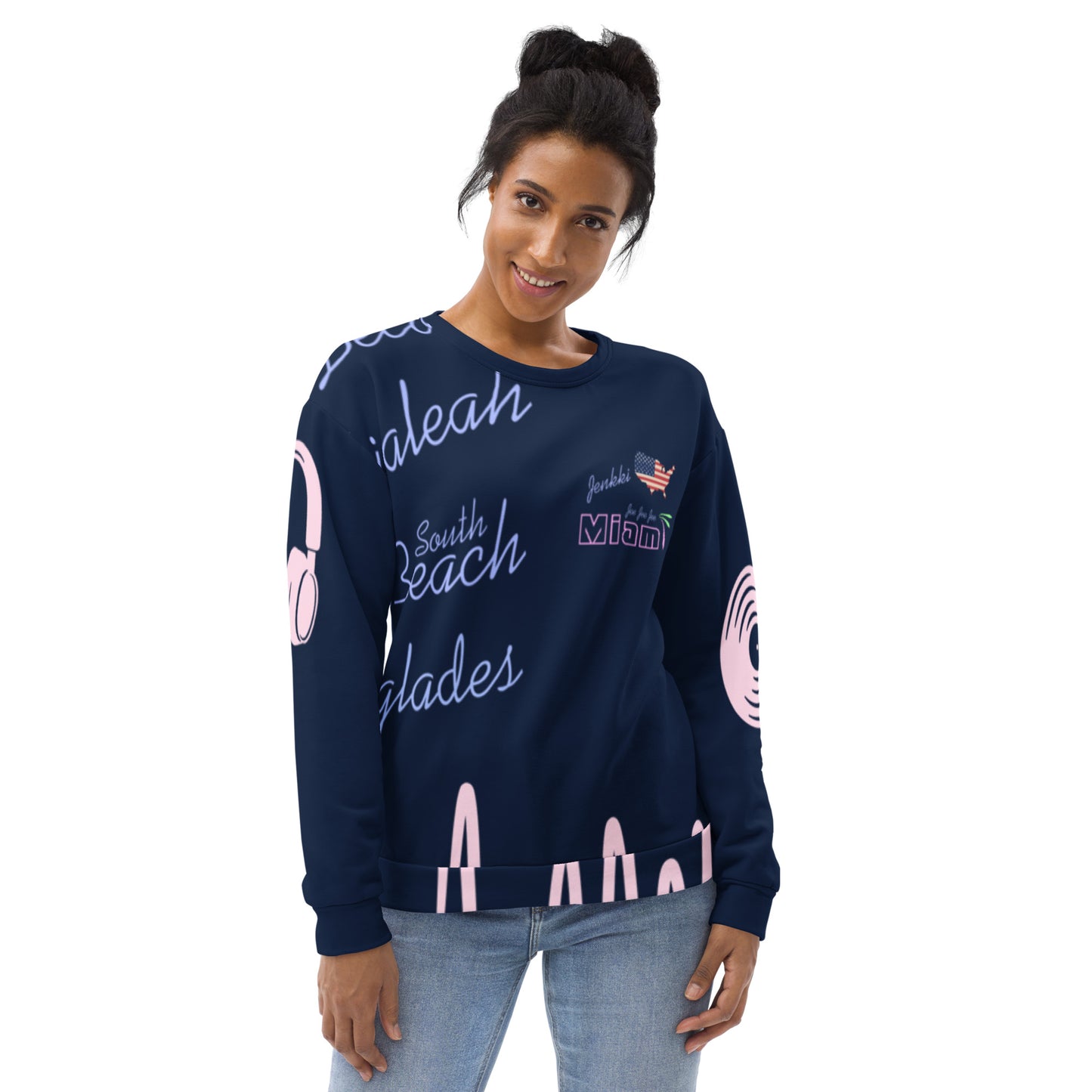 Miami Collection -Pitkähihainen Paita (Unisex)