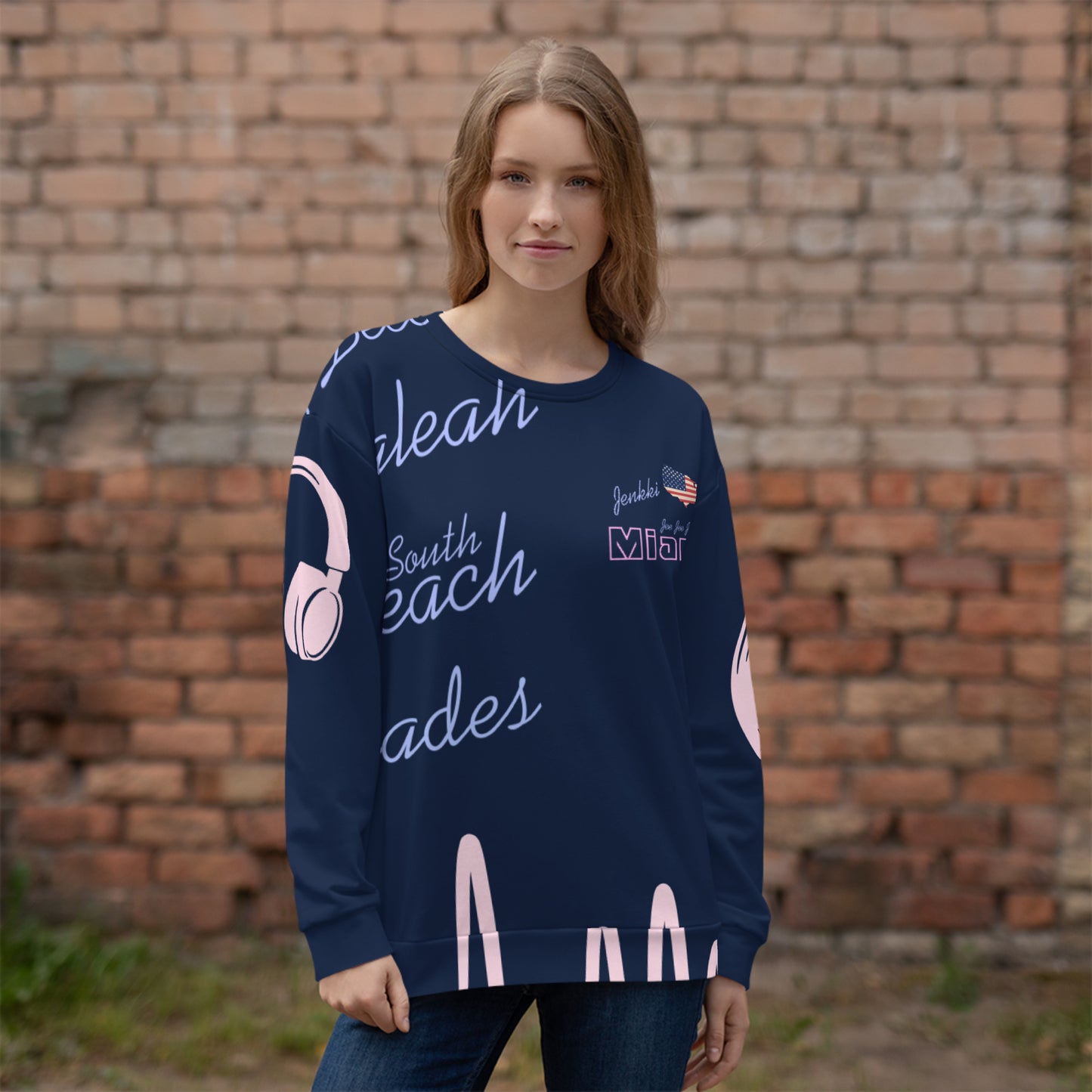 Miami Collection -Pitkähihainen Paita (Unisex)